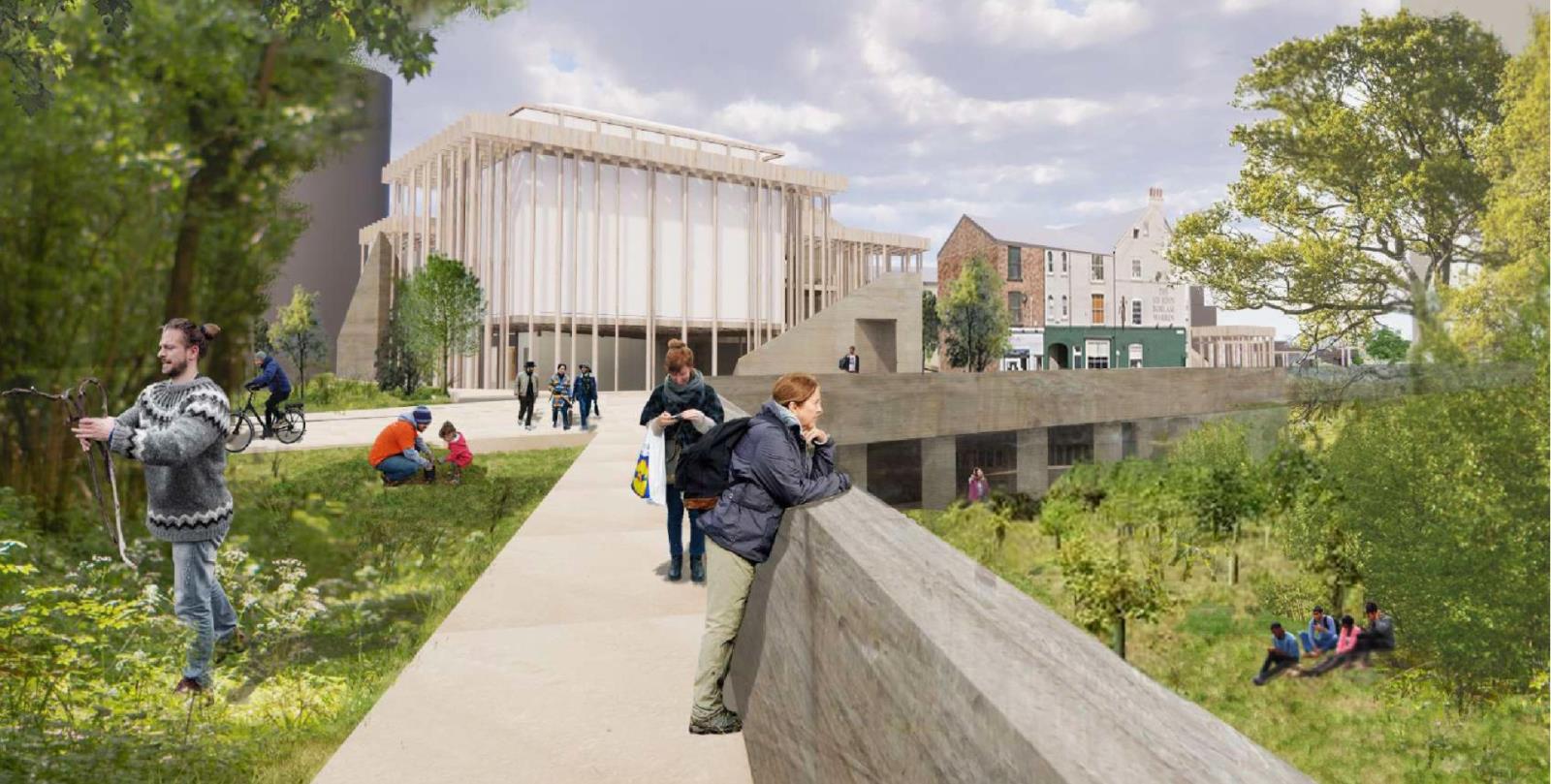 New Commons: An Ecological Masterplan for Canning Circus, Nottingham