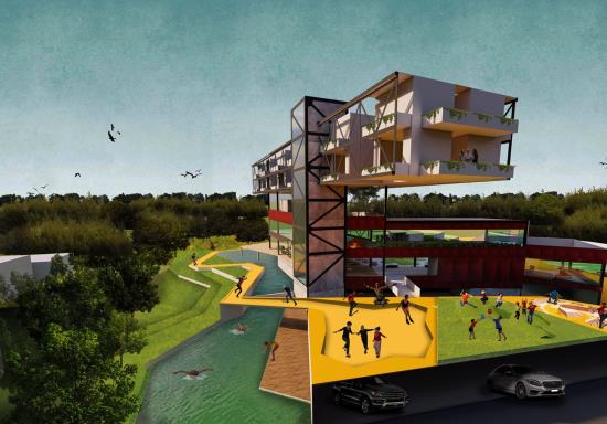 The Urban Catalyst: Youth Hostel and Recreational Centre