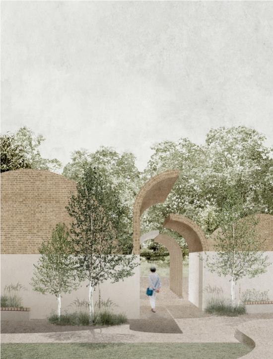 Vestiges of the Material and the Immaterial: An Extension to Dulwich Picture Gallery
