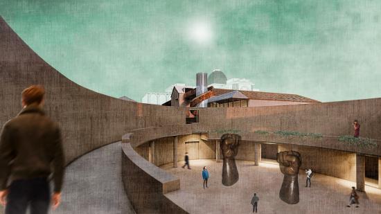 Montages to Configure an Urban Historical Landscape Museum of History and Arts in Tunja