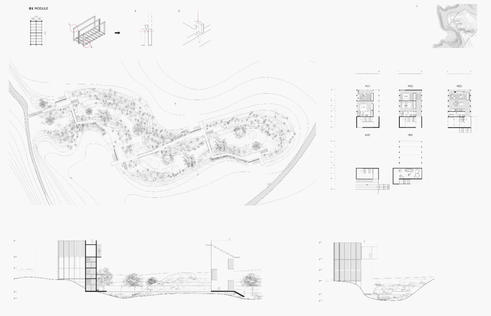 Presidents medals from the structural module to the residential complex