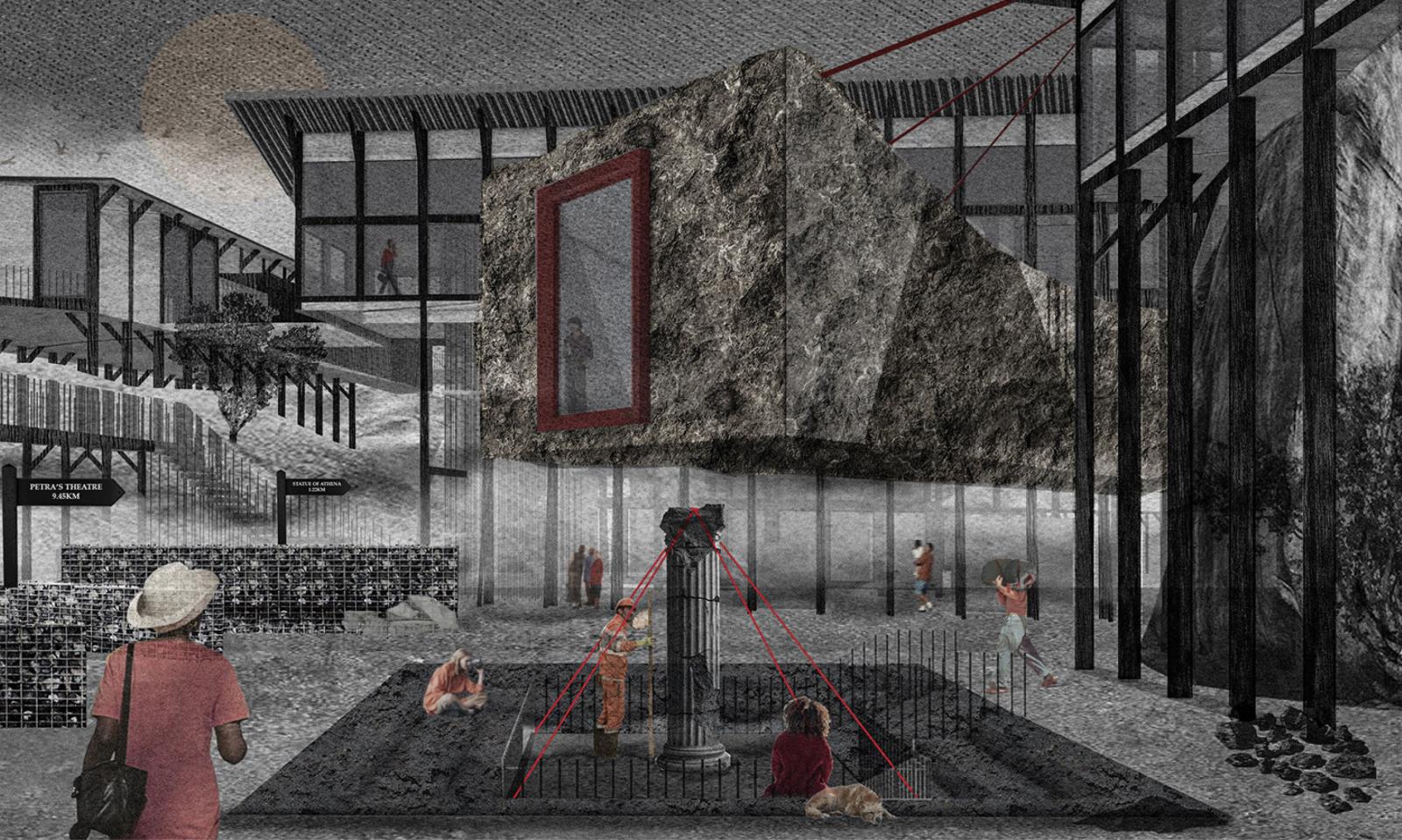 To Mean // To Make: Sculpting a dialogue on an Athenian mountain