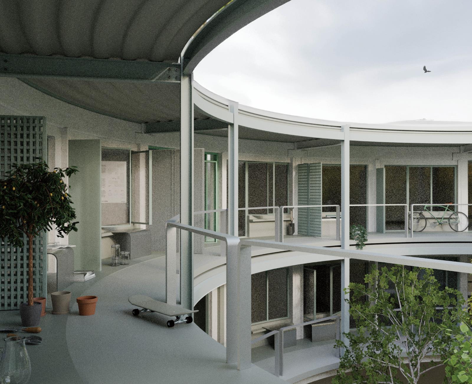 Nodes in Gangnam: Home for moving people