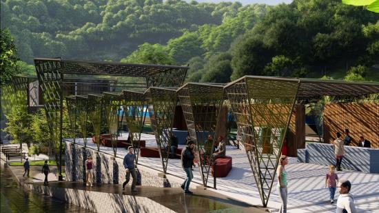 Railway Transit Square - Ella, Sri Lanka