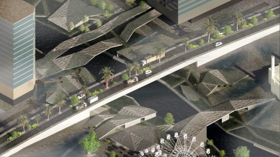 Elemental Geometries: Qasba Canal revitalization and reinvigoration