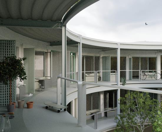 Nodes in Gangnam: Home for moving people